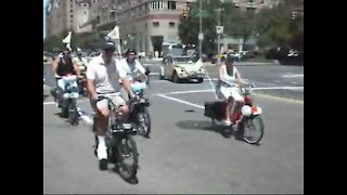 2014 Velosolex & Citroen Bastille Day Rendezvous, NYC, USA