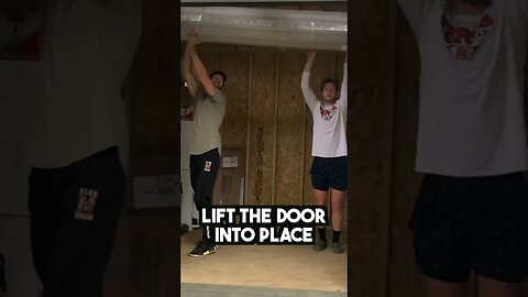 How to Build a Modern Shed Ep. 11: How to Install a Roll Up Door