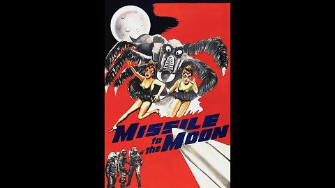 Lunar She Devils Missile to the Moon 1958 Colorized Sci Fi Cult Movie