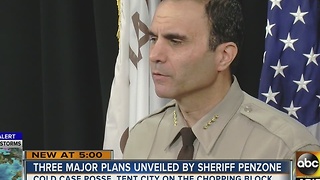 Sheriff Penzone unveils 100 day plan and changes he plans to make