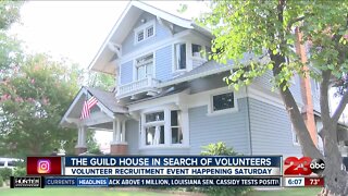 The Guild House is in need of more volunteers