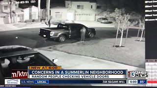 Concerns in a Summerlin neighborhood