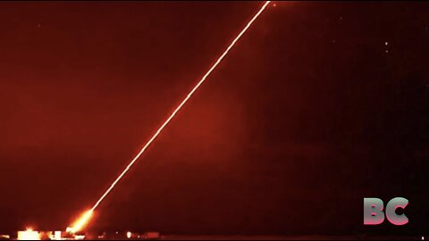 Drones blown up with laser in incredible first