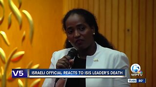 Israeli official speaks in Palm Beach County about ISIS leader's death