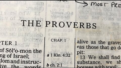 Proverbs - Chapter 25