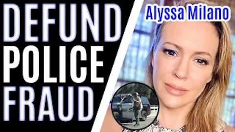 Alyssa Milano CALLS THE POLICE After Tweeting 'Defund The Police'?