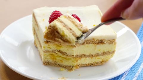 How to make lemon icebox cake