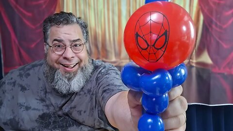 Day 178-Cool Balloon Spiderman Themed Sword