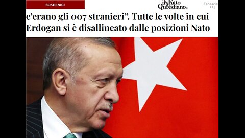 Erdogan e’ l’incubo di America e l’occidente!