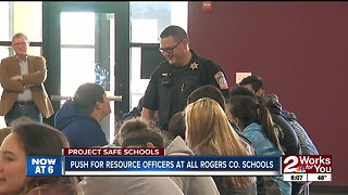 push for resource officers at all rogers co. schools