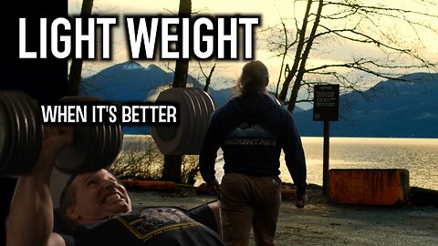 When is LIGHT WEIGHT BETTER for BODYBUILDING?