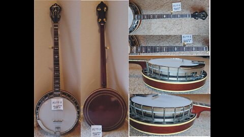 Gibson Mastertone RB-3 conversion FON 8279-8