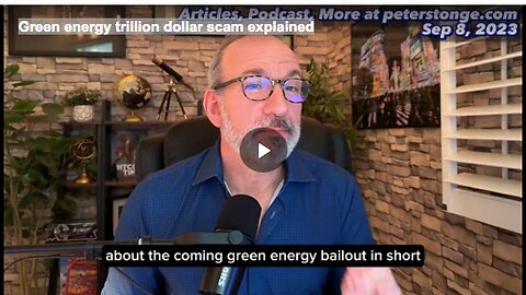 Green energy trillion dollar scam explained