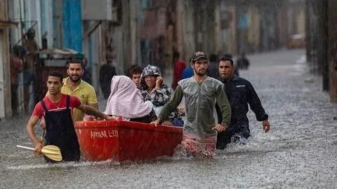 Fuertes lluvias en toda CUBA| ASÍ está Cienfuegos hoy @GrettellTorres