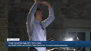 Baltimore Choral Arts Society finds unique way to have in-person rehearsal