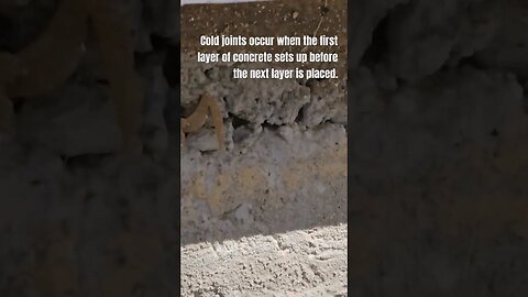 Identifying and Addressing Cold Joints in Foundation Walls - Home Inspector Dan