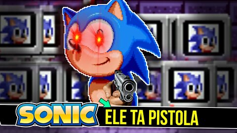 Sonic 1 só que ELE ta PISTOLA | Rk Play