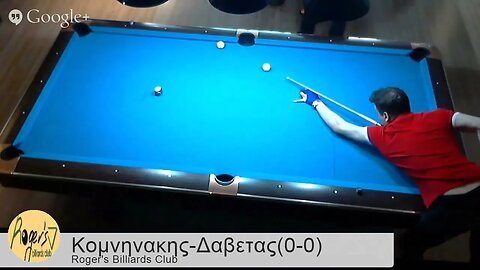 Marios Komninakis vs Christos Davetas Roger's B Category Open 2015