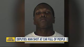 Deputies: Man wanted for shooting into car full of people