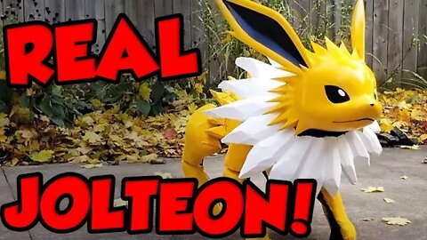 SOMEONE MADE A REAL LIFE JOLTEON