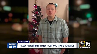 Plea from hit-and-run victim's family