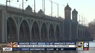 Hanover Street Bridge to be resurfaced by May