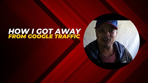 How I got away from Google traffic