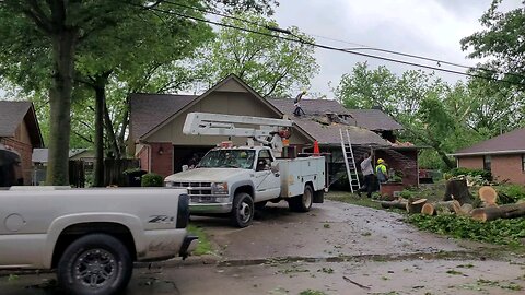 Morris Oklahoma - Tornado Damage - April 28, 2024