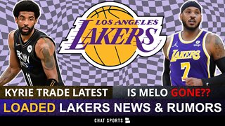 Latest On Lakers Trade Talks For Kyrie Irving + Carmelo Anthony GONE?