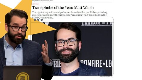 Matt Walsh, I Will Find Many More Ways To Upset You In 2023
