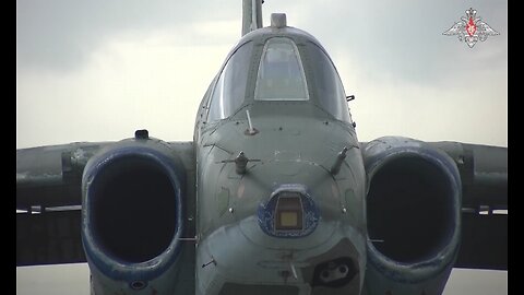 Su-25 ground-attack aircraft eliminated an AFU stronghold