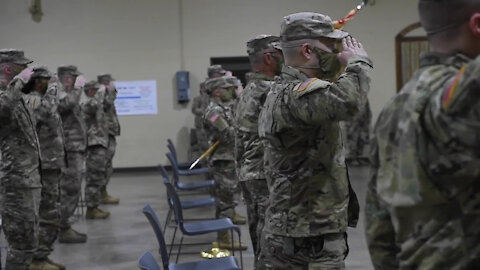 345th CSSB Soldiers depart for yearlong mobilization