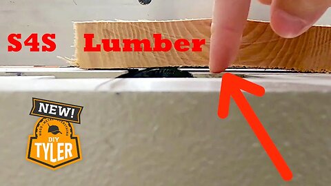 Every Single Step I take to S4S Lumber. Surfaced On 4 Sides Lumber 101. Rough to finished lumber.