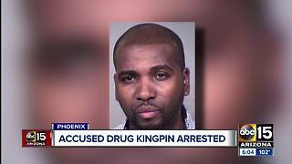 Accused drug ring kingpin arrested in Phoenix