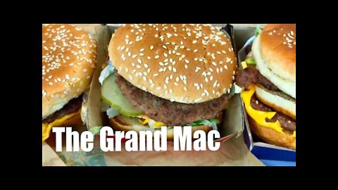 Comparing McDonald's new Grand Mac and Mac Jr to the Big Mac