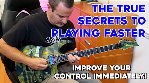 How to play faster on guitar - what worked for me!