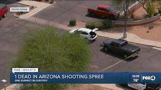 1 killed, 3 others shot and 9 more injured in Arizona shooting spree, police say