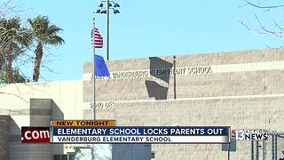 Elementary school locks parents out as safety precaution