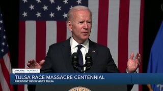 Pres. Biden visits Tulsa for race massacre centennial