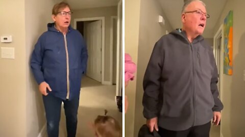 Parents React To Their Surprise Kitchen Update