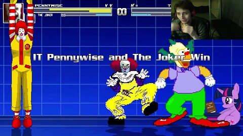Clown Characters (The Joker, Pennywise, And Ronald McDonald) VS Twilight Sparkle In An Epic Battle