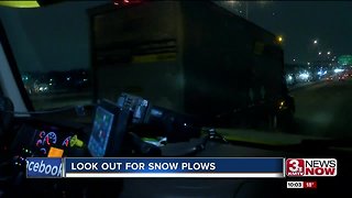 A reminder from plow drivers to move over