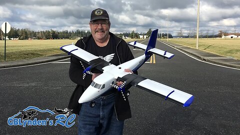 Wild Bill's E-flite Twin Otter 1.2m BNF Basic Maiden Flight