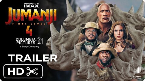 JUMANJI 4: Final Level Official Trailer First Look - Dwayne Johnson, Karen Gillan - Concept