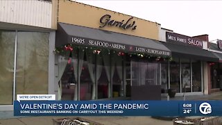 Restaurant hopes for successful Valentine's Day in midst of COVID-19 pandemic