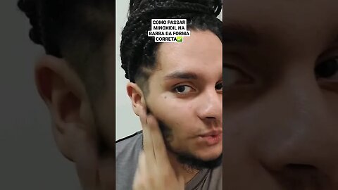 A MELHOR FORMA DE COMO PASSAR MINOXIDIL NA BARBA✅️