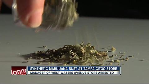 Tampa Citgo manager arrested for selling spice