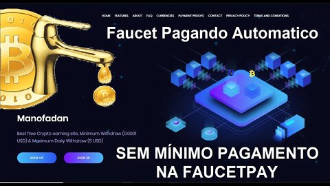 💥FAUCET PAGANDO AUTOMÁTICO RESOLVEU CAPTCHA RECEBEU💥