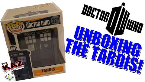 Unboxing the Tardis Dr Who Funko Pop