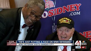 World War II vet's 50-state tour makes stop in Kansas City